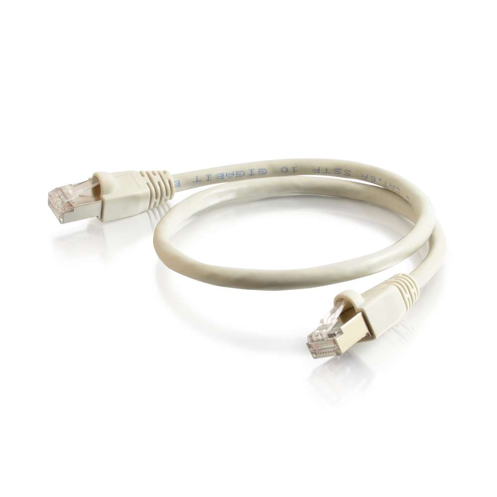 C2G 7m Cat6a Shielded Patch Grau