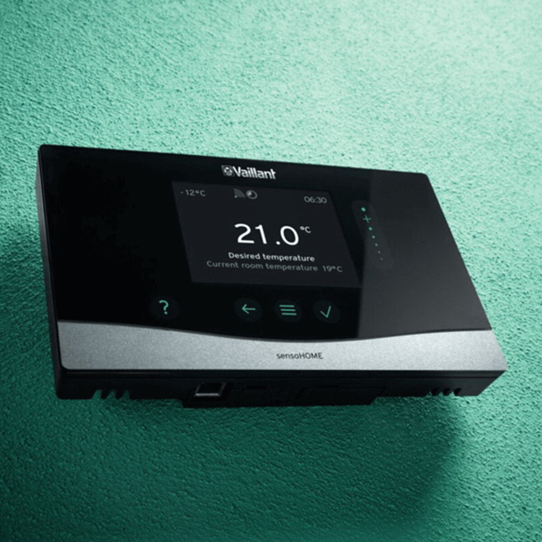 Vaillant Ecotec Pro VMW 236/5-3 - 24 kW Erdgas + Termostato SensoHome 380 - A+ – Gas-Brennwertkessel, 24 kW, Erdgas