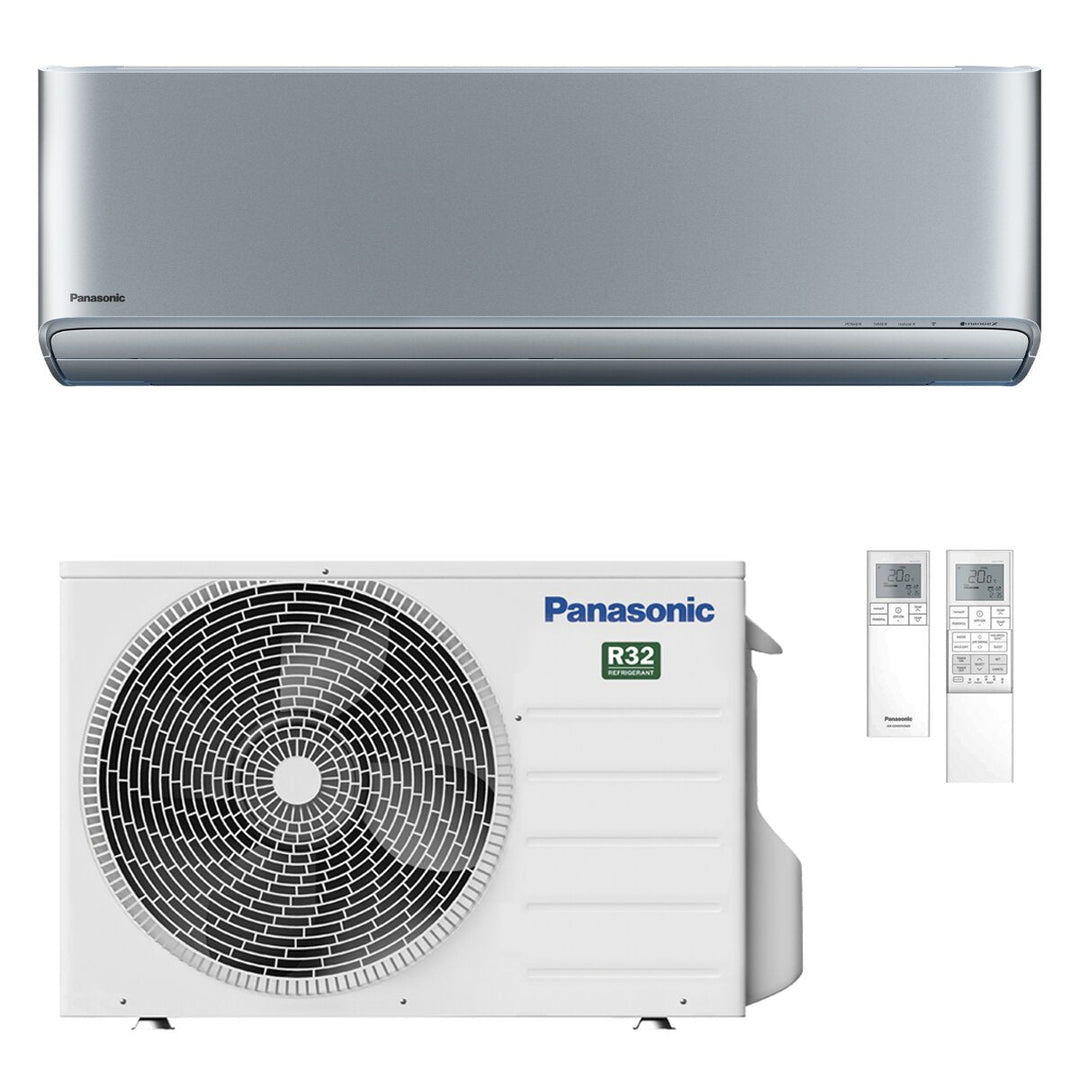 Panasonic Etherea 2026 18000 BTU – Split-Klimagerät, 5/5,8 kW, R32, A+++/A++, WLAN, Silber