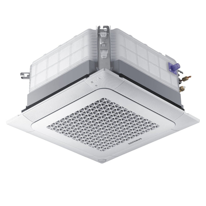 Samsung Kassettengerät Windfree 4-Wege 9000+9000 BTU – Multisplit-Klimagerät (2x), 5/5,6 kW, R32, A+++/A++