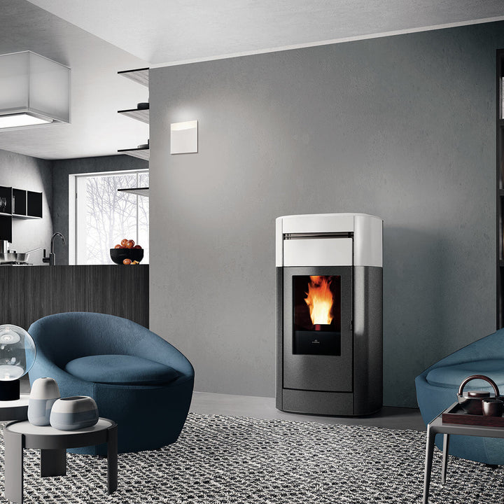 Edilkamin Vyda2 H 18 Up – Pelletofen (wasserführend), 19,2 kW, WLAN