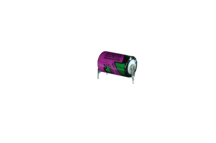 Tadiran SL-550PT Hochtemperatur Lithium Batterie 1/2 AA mit 3,6 V und 0,8 Ah, mit Pins +1/-2
