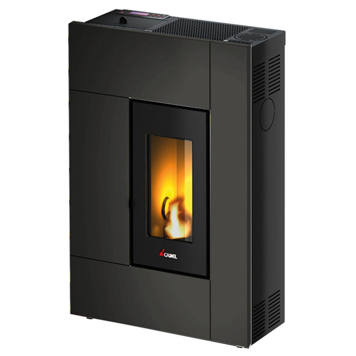 Cadel Spirit 5 luftgeführt – Pelletofen, 5,2 kW, WLAN, Anthrazit