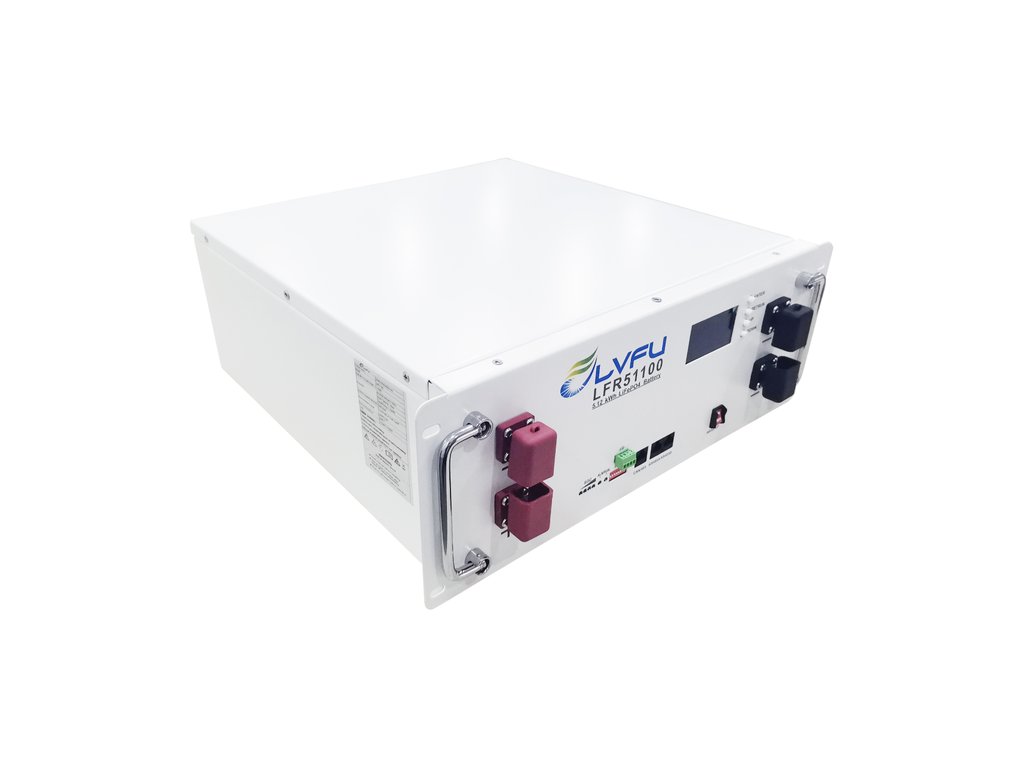 LVFU LFR51100 Rack-Batteriespeicher LiFePO4 5,12 kWh, 51,2 V / 100 Ah