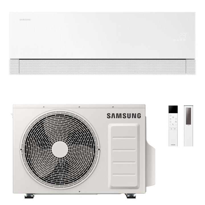 Samsung WindFree Première 9000 BTU – Split-Klimagerät, 2,5/3,2 kW, R32, A+++/A++, WLAN, Weiß (Essential White)