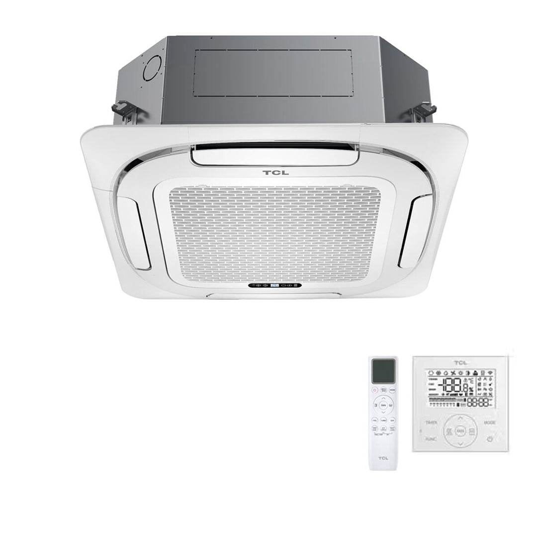 TCL Kassettengerät 4-Wege Serie S Standard 36000 BTU – Split-Klimagerät, 10,55/11,72 kW, R32, A++/A+, WLAN