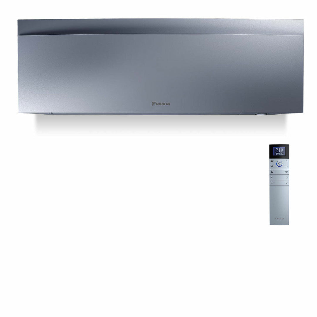 Daikin Emura 3 7000+9000+12000 BTU – Multisplit-Klimagerät (3 Innengeräte), 5,2/6,8 kW, R32, A+++/A++, WLAN, Silber