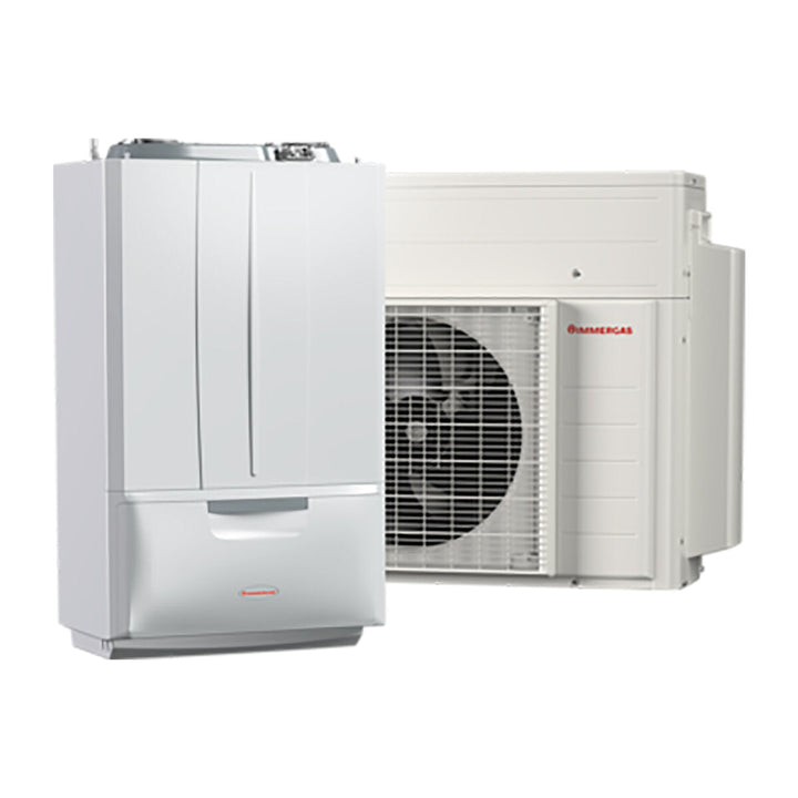 Immergas Victrix Hybrid Flüssiggas – Hybridheizsystem (Gas-Brennwertkessel + Wärmepumpe), 4 kW, Flüssiggas