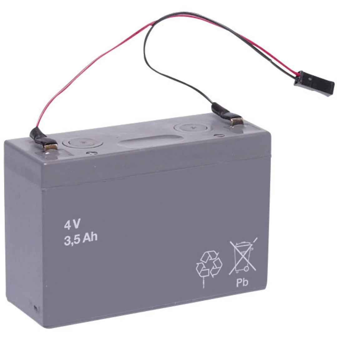 R&B 074601 - Wartungsfreie Blei-Batterie 4V / 3,5Ah (AGM)