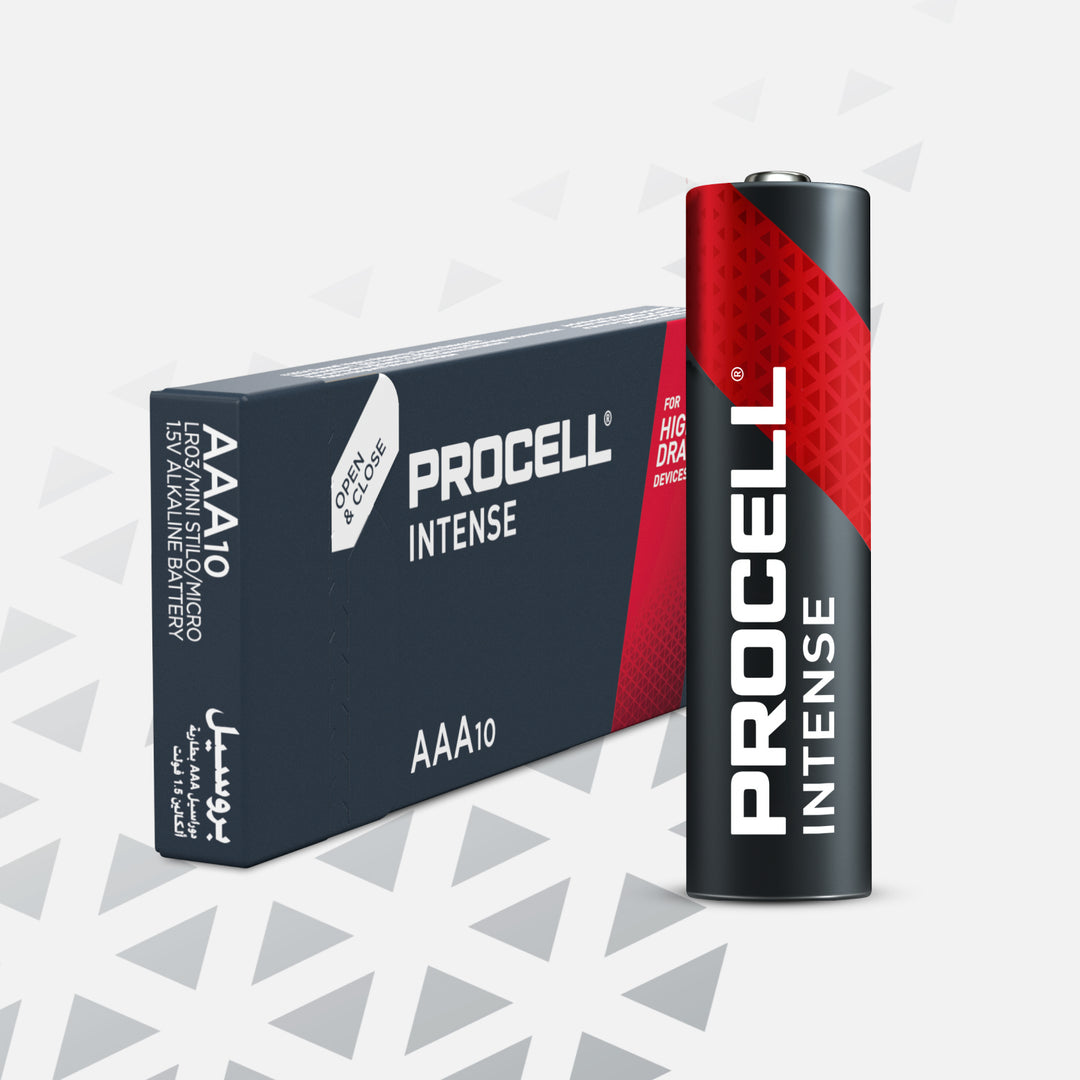 Duracell Procell Intense Power Alkaline Batterie Micro AAA PX2400 1,5V
