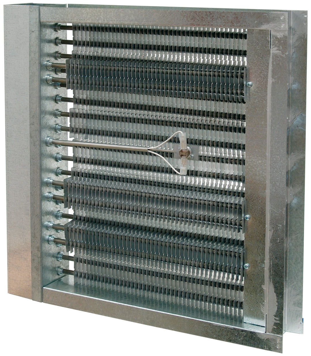 Escoclima Elektro-Heizregister mit Rippenrohr-Heizelementen MES-4,5 4,5 kW Luftdurchlass 500x200 mm EC09010