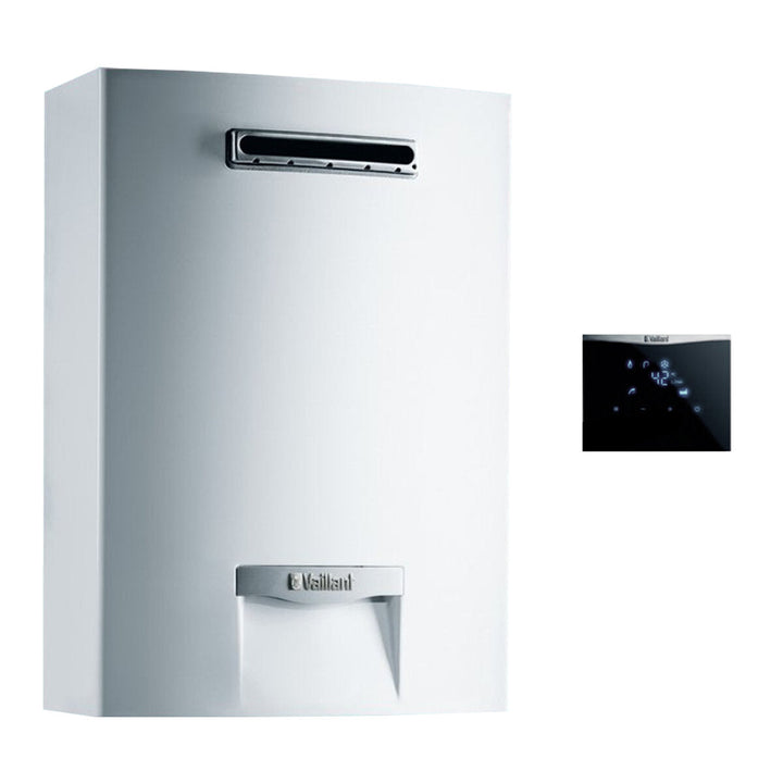Vaillant OutsideMAG tipo A elettronico 178/1-5 RT geschlossene Brennkammer per esterni – Gas-Durchlauferhitzer, 17 l/min, Flüssiggas