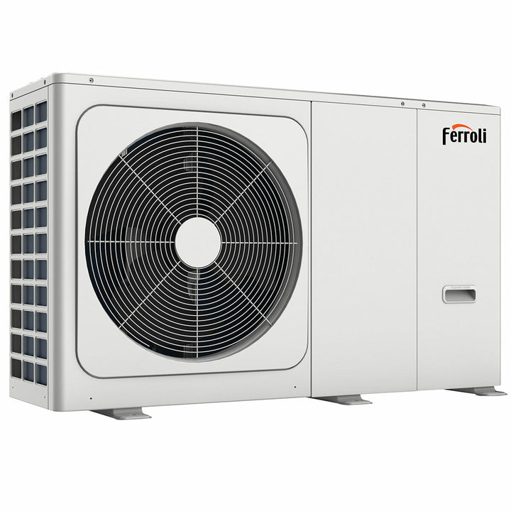 Ferroli Omnia M 3.2 HI9 12T kW – Luft-Wasser-Wärmepumpe (Monoblock), 12 kW, R32, A++, Drehstrom, mit Elektro-Zusatzheizung