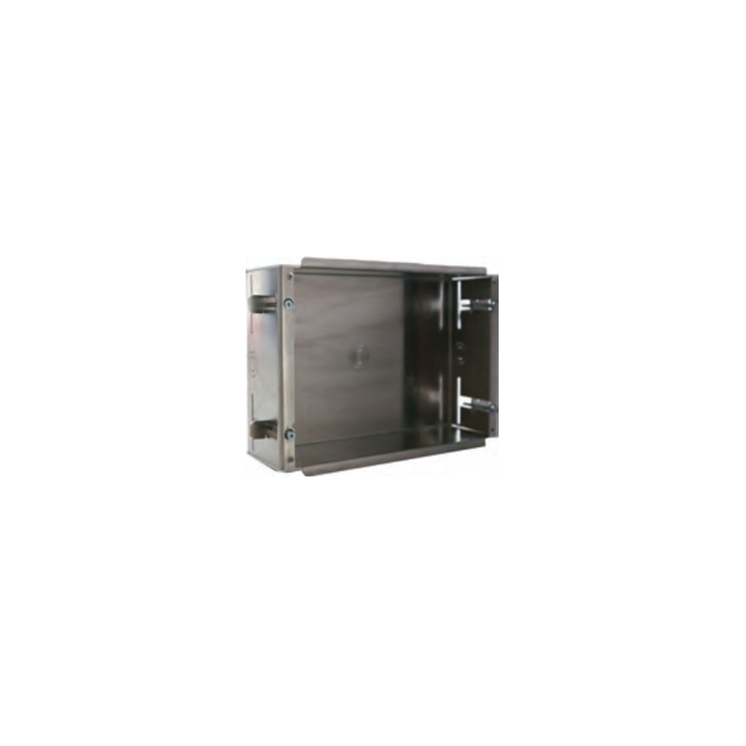 ABI-Sicherheitssysteme Bedien- und Anzeigeteile Serie D - Hohlwand-Dose, Alu - Art. 15234305