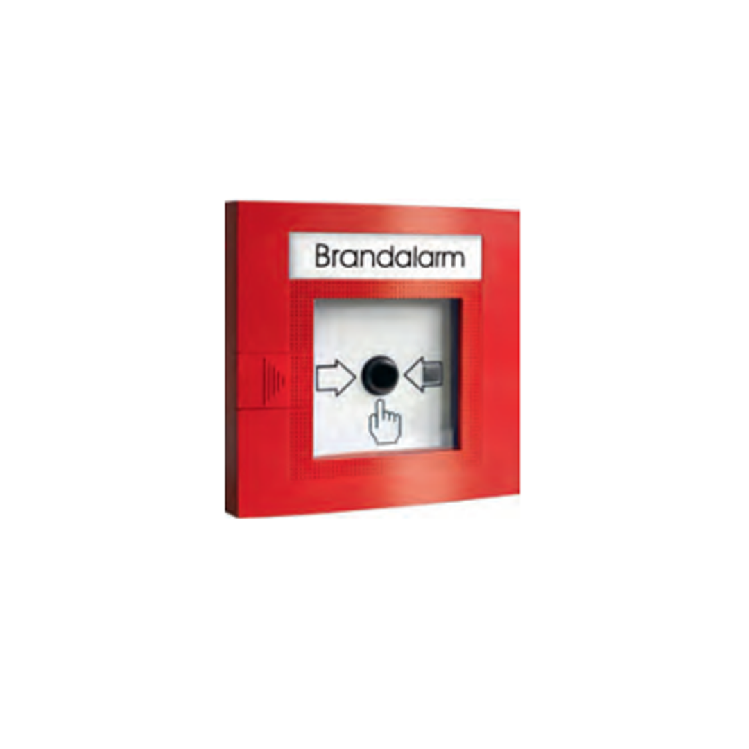ABI-Sicherheitssysteme Brandalarm-Handtaster BMC-120 - AP-Kunststoffgehäuse signalrot - Art. 21895110