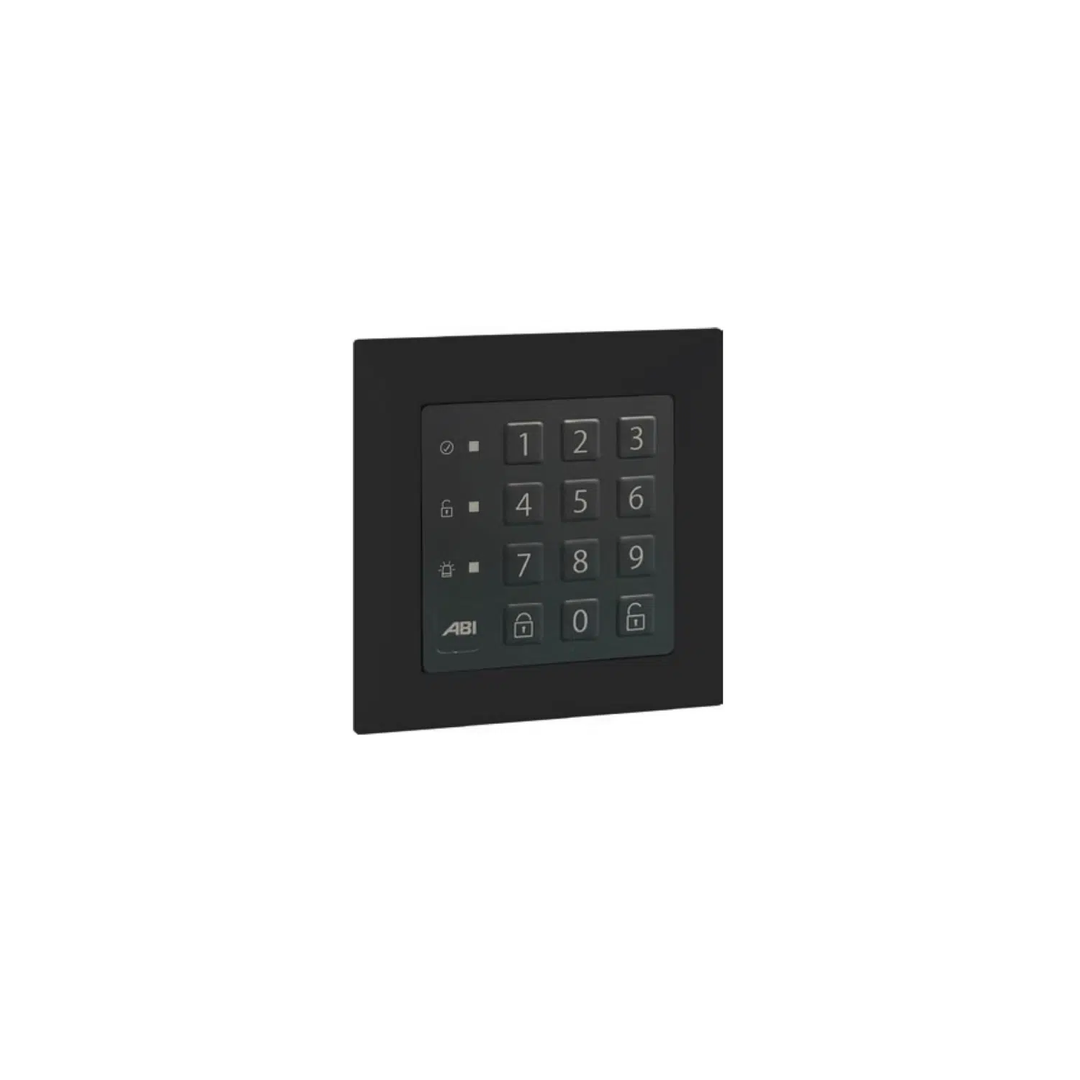 ABI-Sicherheitssysteme Code-/ ID-Eingabeeinrichtung BC 650 - UP-Ausf. schwarz, Folie anthrazit/grau - Art. 41651360