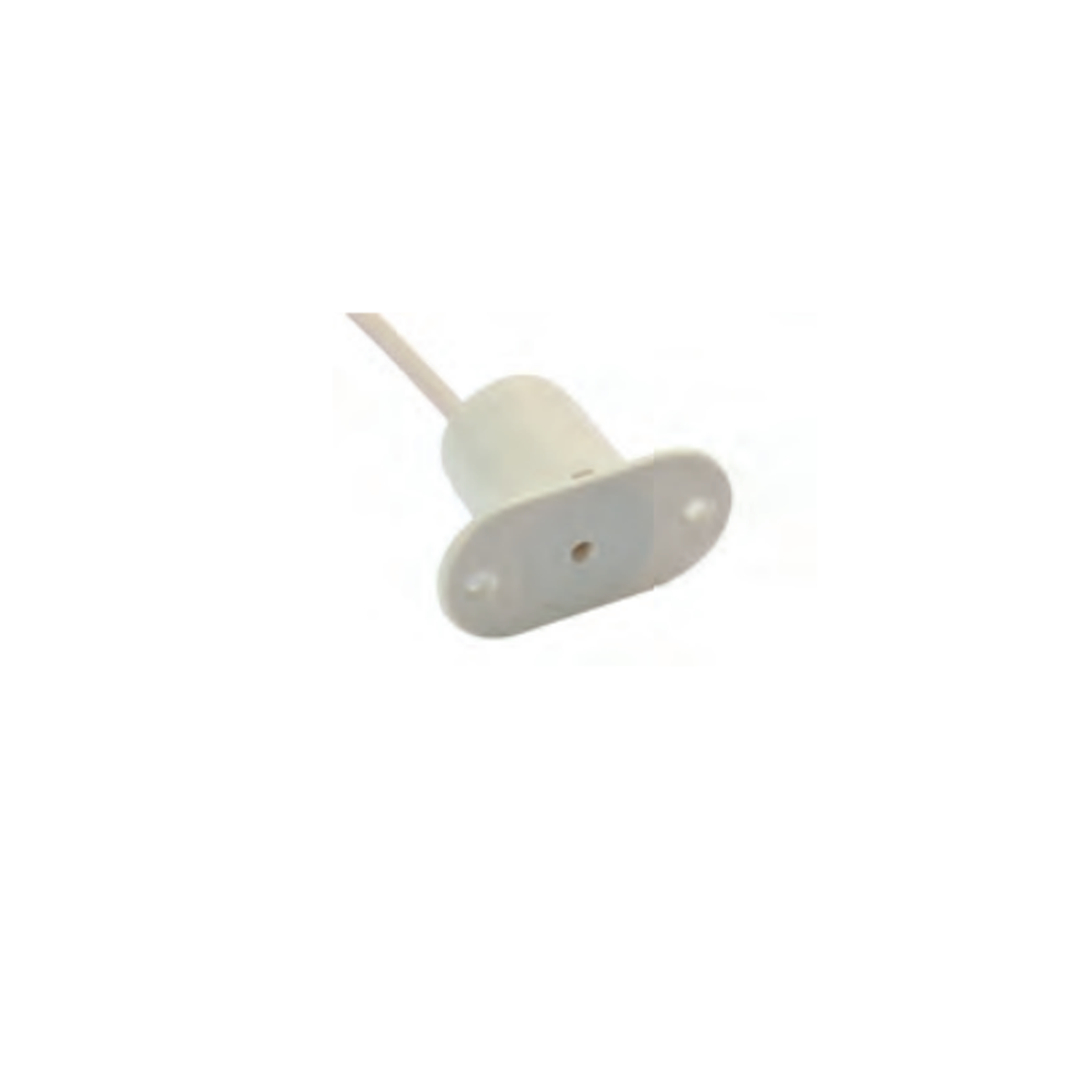 ABI-Sicherheitssysteme Erschütterungsmelder EMS, Kl. B - Einbaumontage, Farbe weiß, 2 m Kabel - Art. 21241001