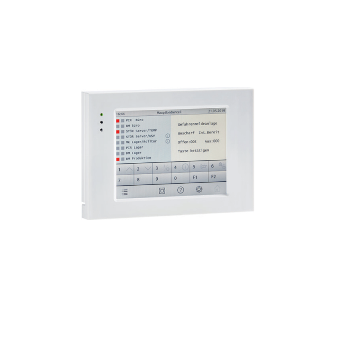 ABI-Sicherheitssysteme Farb-Touch-Panel BC 230-E - AP-Ausführung, Gehäuse weiß - Art. 15236030
