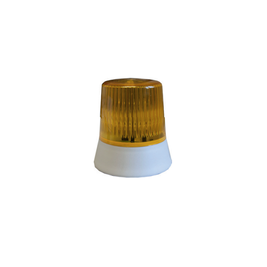 ABI-Sicherheitssysteme Orange Haube für Blitzlampe - zum Austauschen, Sockel grau - Art. 116-O