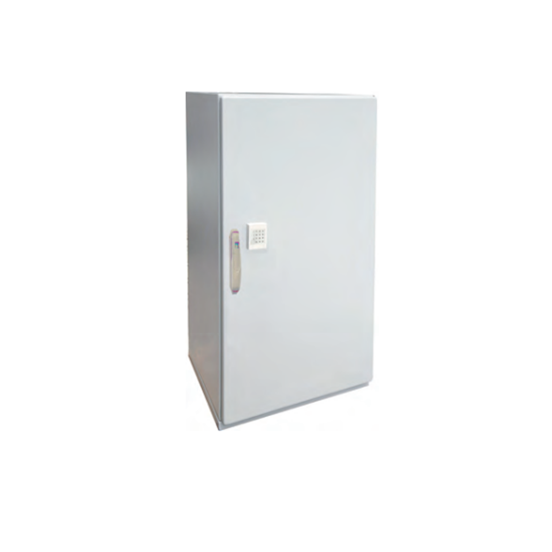 ABI-Sicherheitssysteme Zentralenumschrank H 1200, m. int. BC750 - Flächenüberwachung, GEH 800x1200x400mm - Art. 56012423