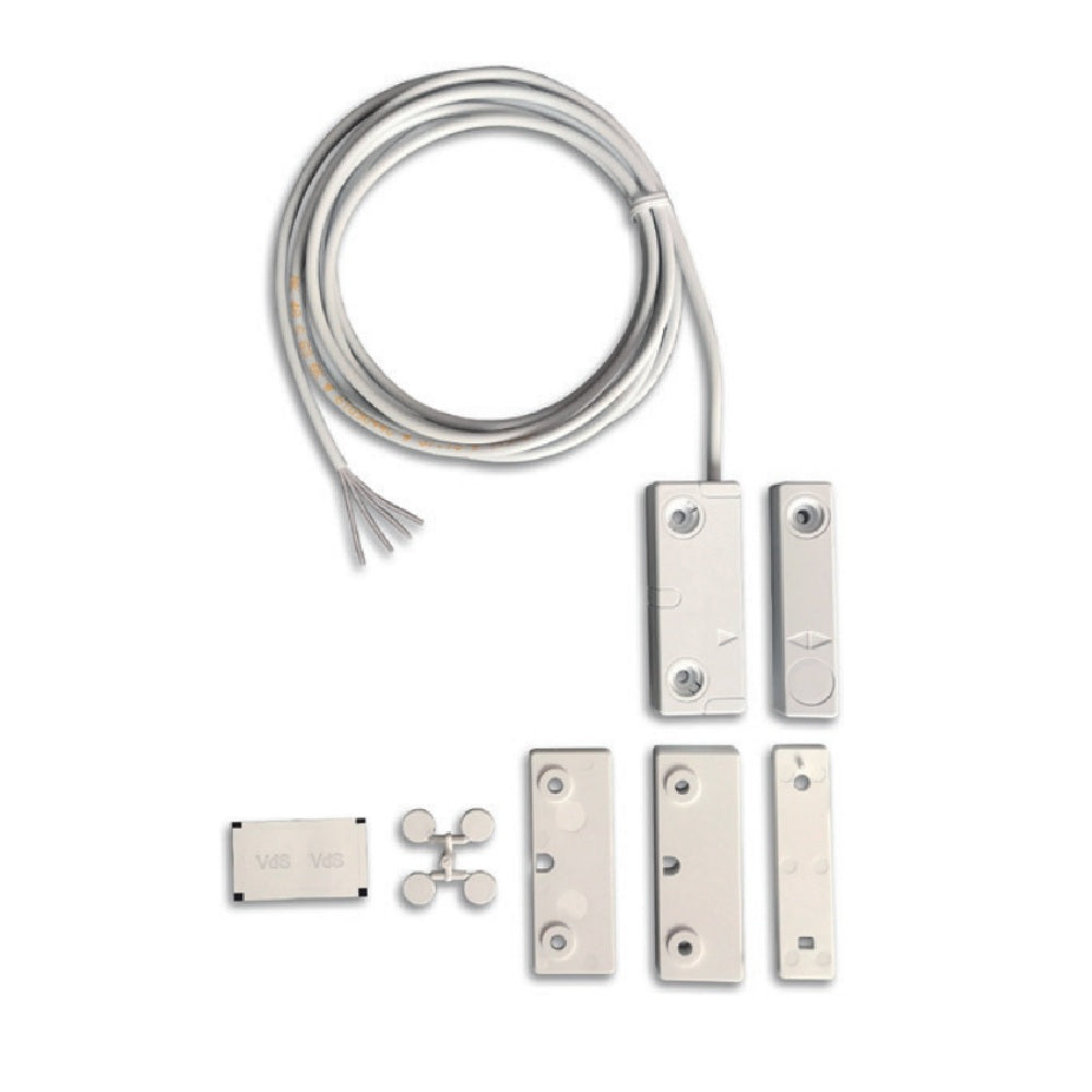 ABI Sicherheitssysteme Aufbaumagnetkontakt MK 48 S G3 BK, Kl. C - Art. 21423-5W