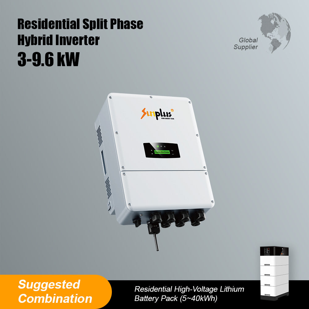 Shanghai Sunplus New Energy Technology Co., Ltd. - Wechselrichter - AF-DH Series 3-9.6KW AF9,6K-DH - Art. 52031