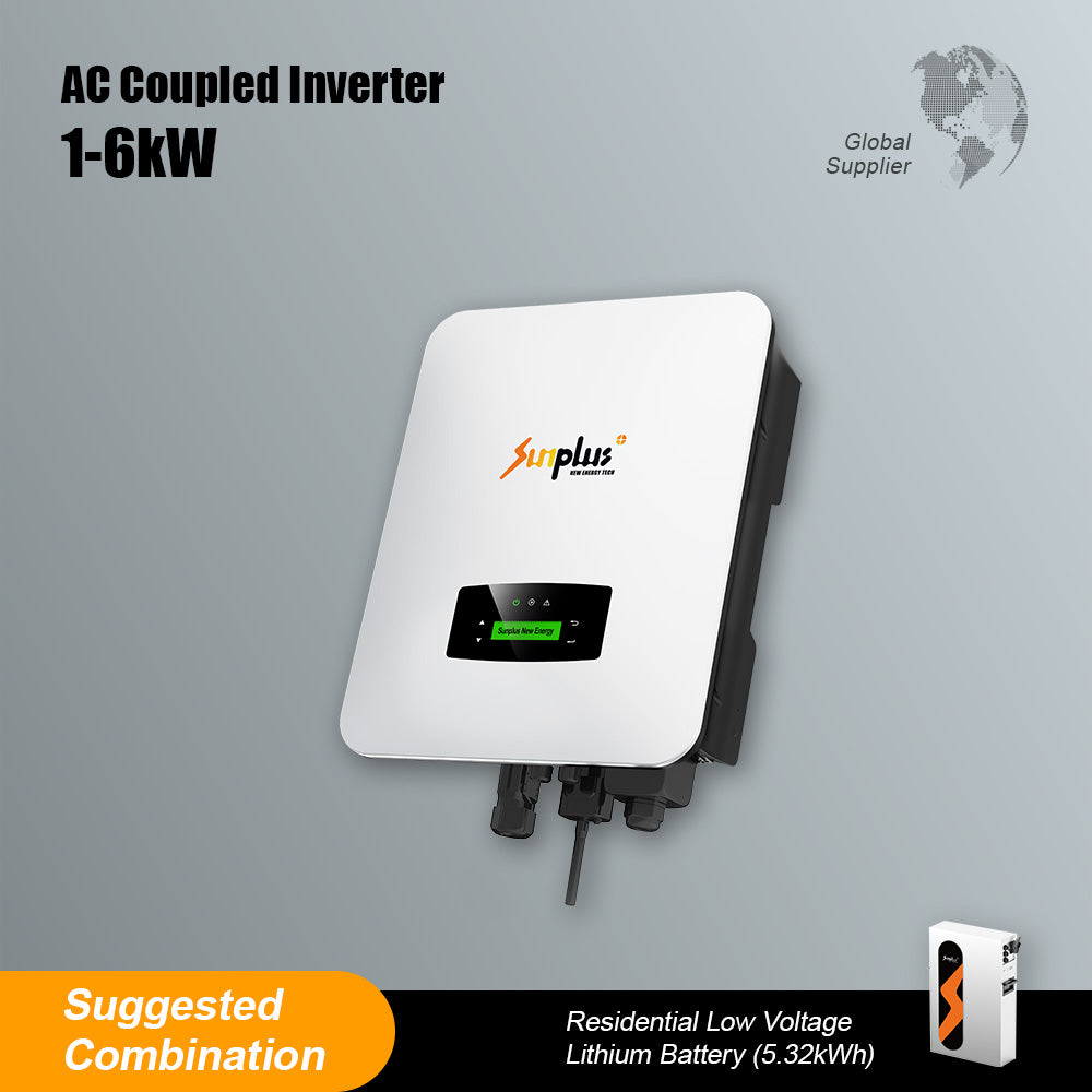 Shanghai Sunplus New Energy Technology Co., Ltd. - Wechselrichter - AF-SL-0 Series 1-6KW AF6K-SL-0 - Art. 56625