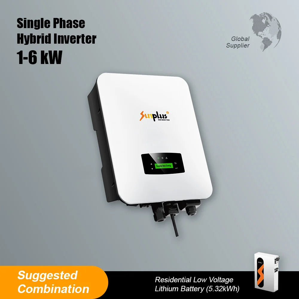 Shanghai Sunplus New Energy Technology Co., Ltd. - Wechselrichter - AF-SL Series 1-6KW AF4K-SL - Art. 51984