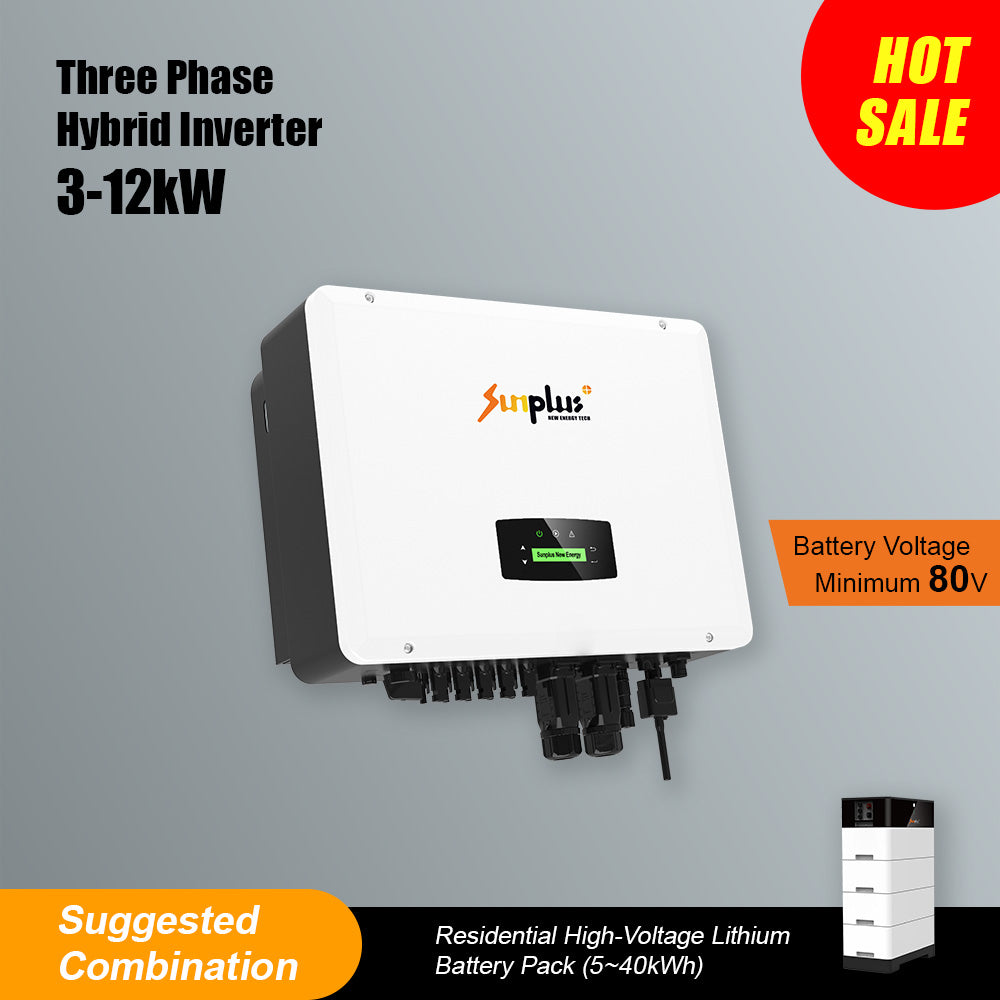 Shanghai Sunplus New Energy Technology Co., Ltd. - Wechselrichter - AF-THP Series 3-12KW AF5K-THP - Art. 52010