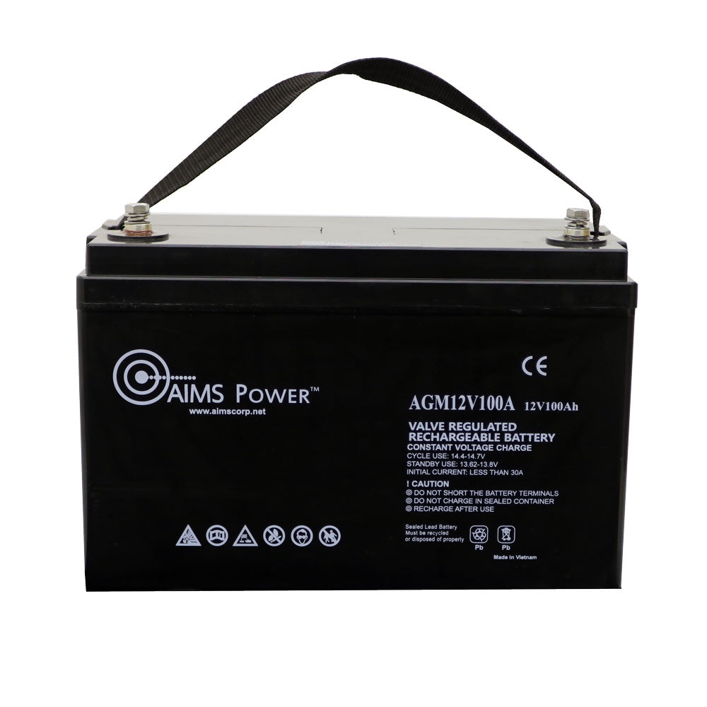 AIMS Power, Inc. - Speicher - AGM12V100AH AGM12V100AH - Art. 15792