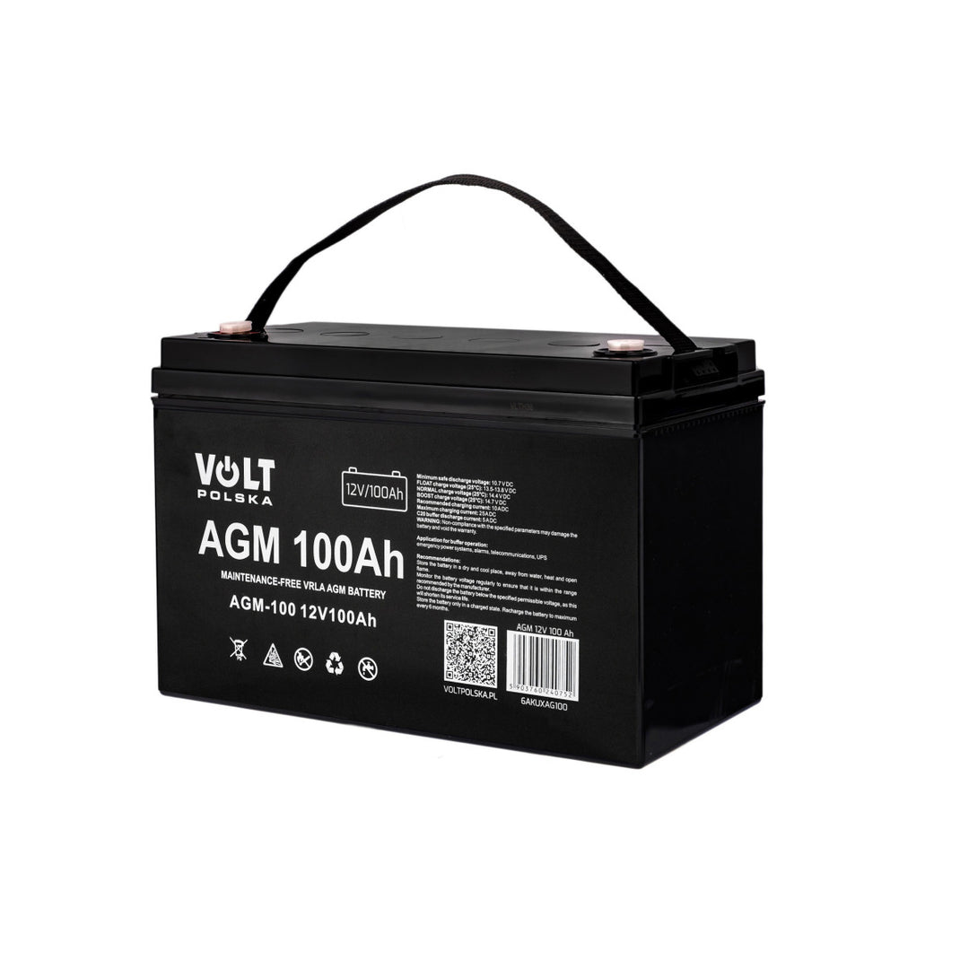 AGM 12V 100Ah VRLA AGM 12V 100Ah VRLA - Art. 38764