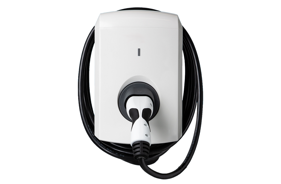 ALFEN Ladestationen Eve Single S-line, 1PH, LED, Festes Ladekabel 