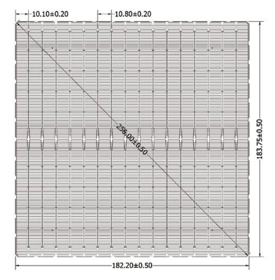 Changzhou Aoli Energy Technology Co., Ltd. - Zellen - ALN183.75-16B-12 TOPCon Bifacial 9 - Art. 27660