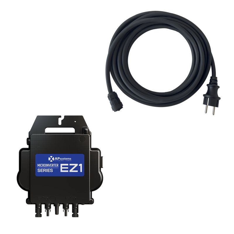 APsystems Wechselrichter EZ1-M 799 VA Paket für 2 Module