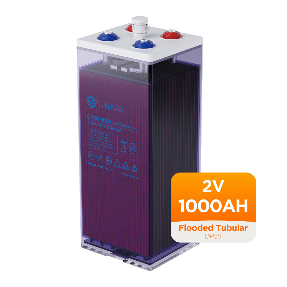 SunArk Power Co., Ltd. - Speicher - ARK Series OPZs Battery 2V 1000AH 2000AH 3000AH OPzS2-3000 - Art. 33558