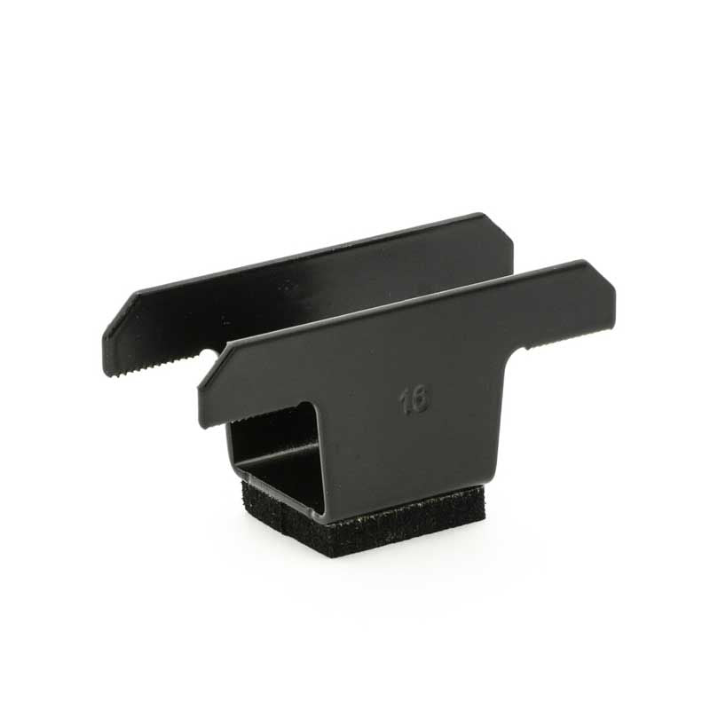 GSE INTEGRATION - INROOF - ETRIER DOUBLE 30MM EPDM - H16 - NOIR - ART105904