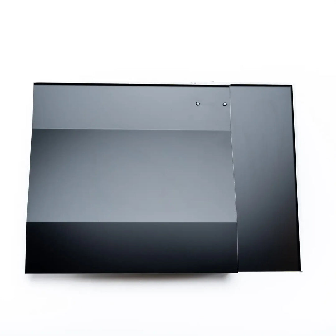 GSE INTEGRATION - INROOF - Abergement Haut Angle Droit 30 mm Noir Portrait - ART106408