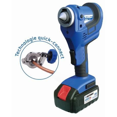 Akku-Rohraufweiter-Set FTK-550, 18 V, 4400 mAh, für Rohre 1/4 bis 3/4 Zoll