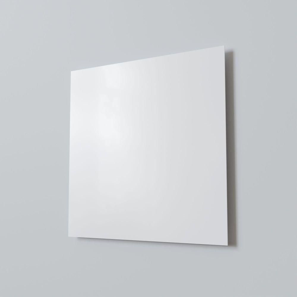 Dekorativer Zuluftdiffusor Confort White für Plenum 400 x 150 mm, Blende 600 x 600 mm, PVC weiß satiniert M1