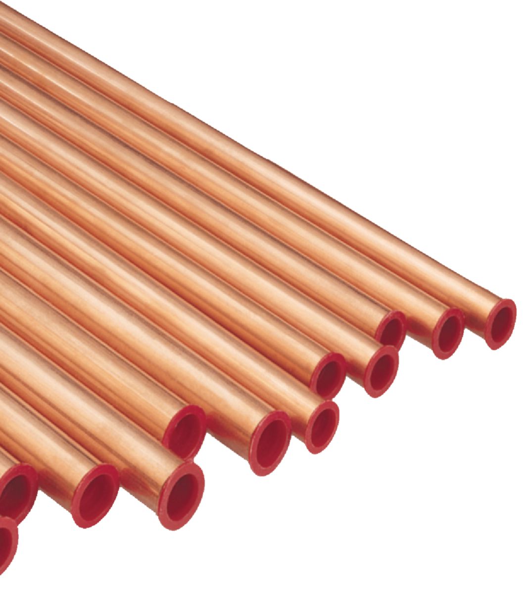 Kupferrohr in Stangen, NF, 5/8 Zoll, Länge 4 m, Wandstärke 0,8 mm
