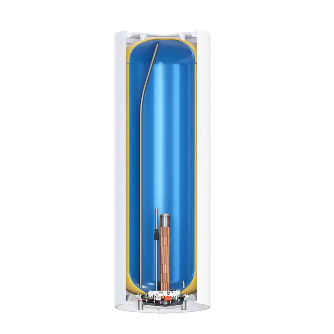 Atlantic Zénéo Elektro-Warmwasserspeicher ACI Hybrid, Steatit, vertikal, Wandmontage, 150 l