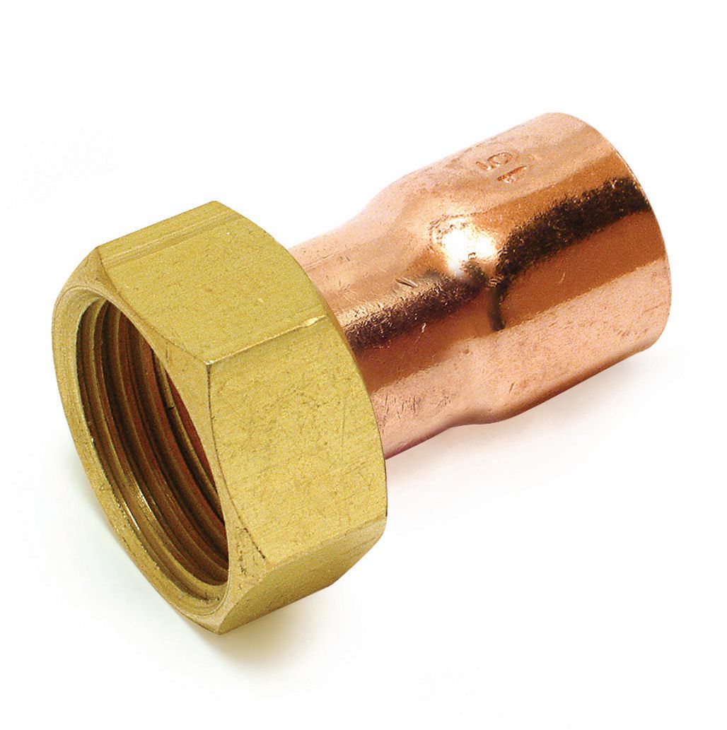 Altech Messing-Übergangsfitting 2-teilig gerade 8359GLCu, Löt-Innengewinde 12-15 x 21, 10 Stück