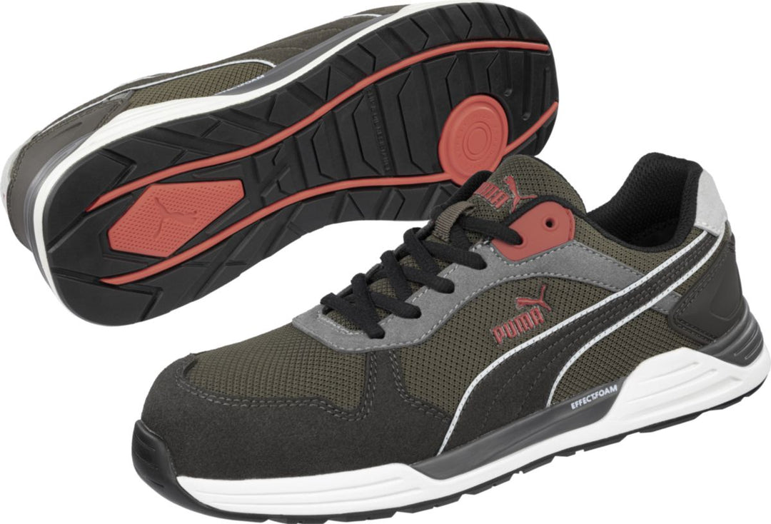 Puma Frontside Ivy Low Sicherheitshalbschuh S1P ESD HRO SRC, Größe 43