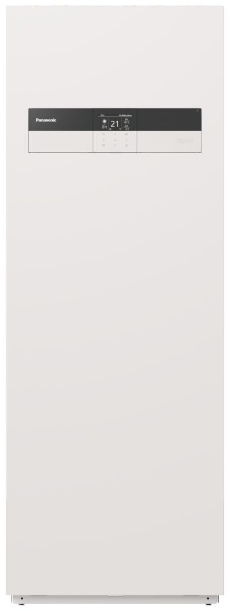 Panasonic Hydromodul All in One mit Warmwasserspeicher, 1 Zone, 5-9 kW, einphasig