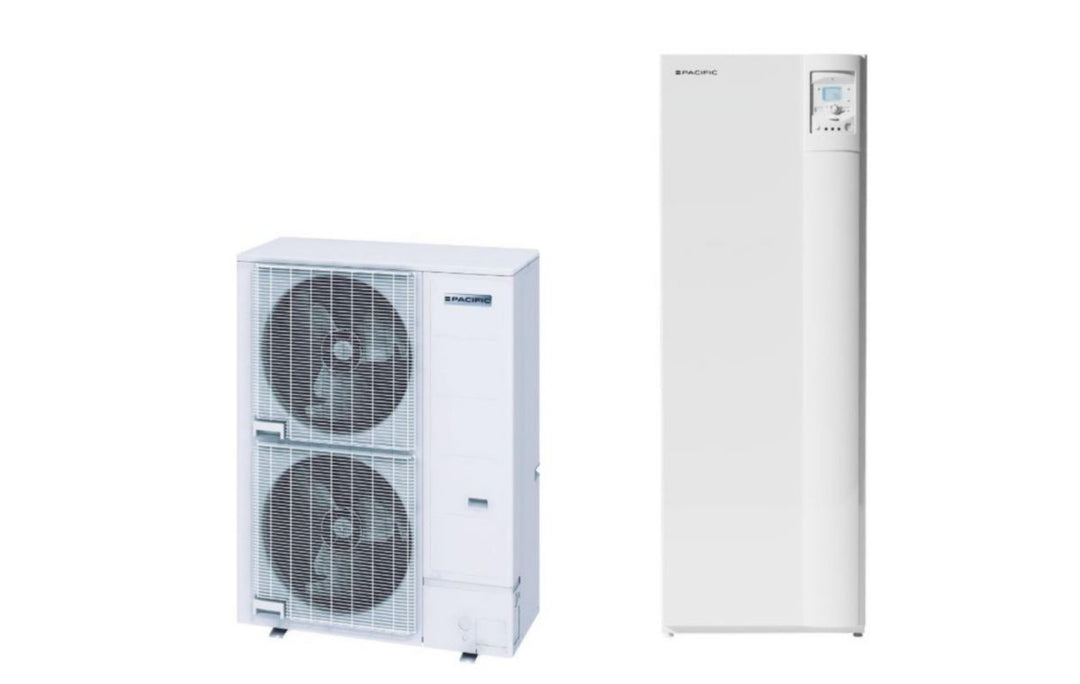 Luft-Wasser-Wärmepumpe Split Inverter H-TECH 60+, 16 kW, einphasig, R410A, Heizung und integrierte Warmwasserbereitung