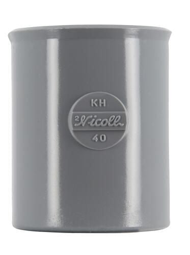 PVC-Überschiebmuffe Muffe-Muffe DN40, UKH