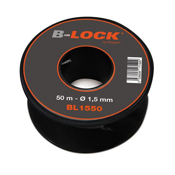 B-Lock Stahlseil verzinkt Ø 2,5 mm, 150 m auf Spule