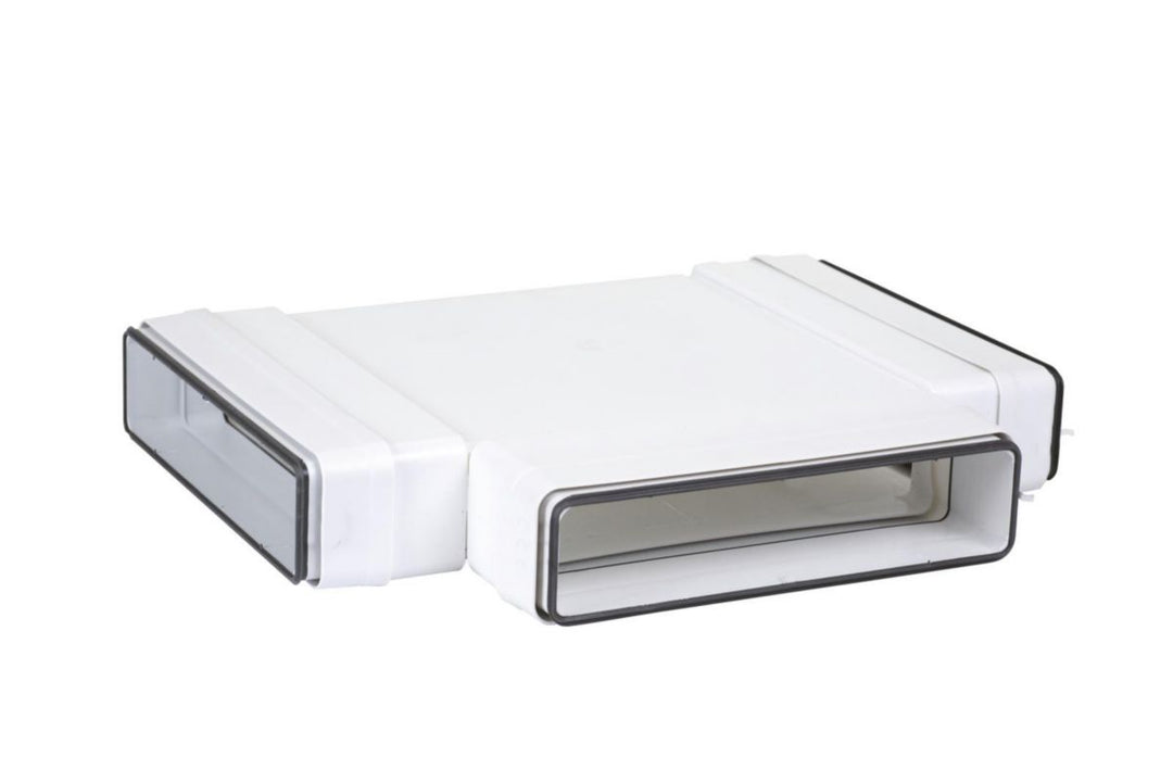 Horizontales Rechteck-T-Stück 55x220x110 mm mit Dichtungen