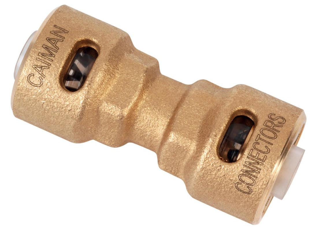 Caiman Connectors RAC54002 Schnellkupplung gerade 1/4 Zoll, Druckverbinder