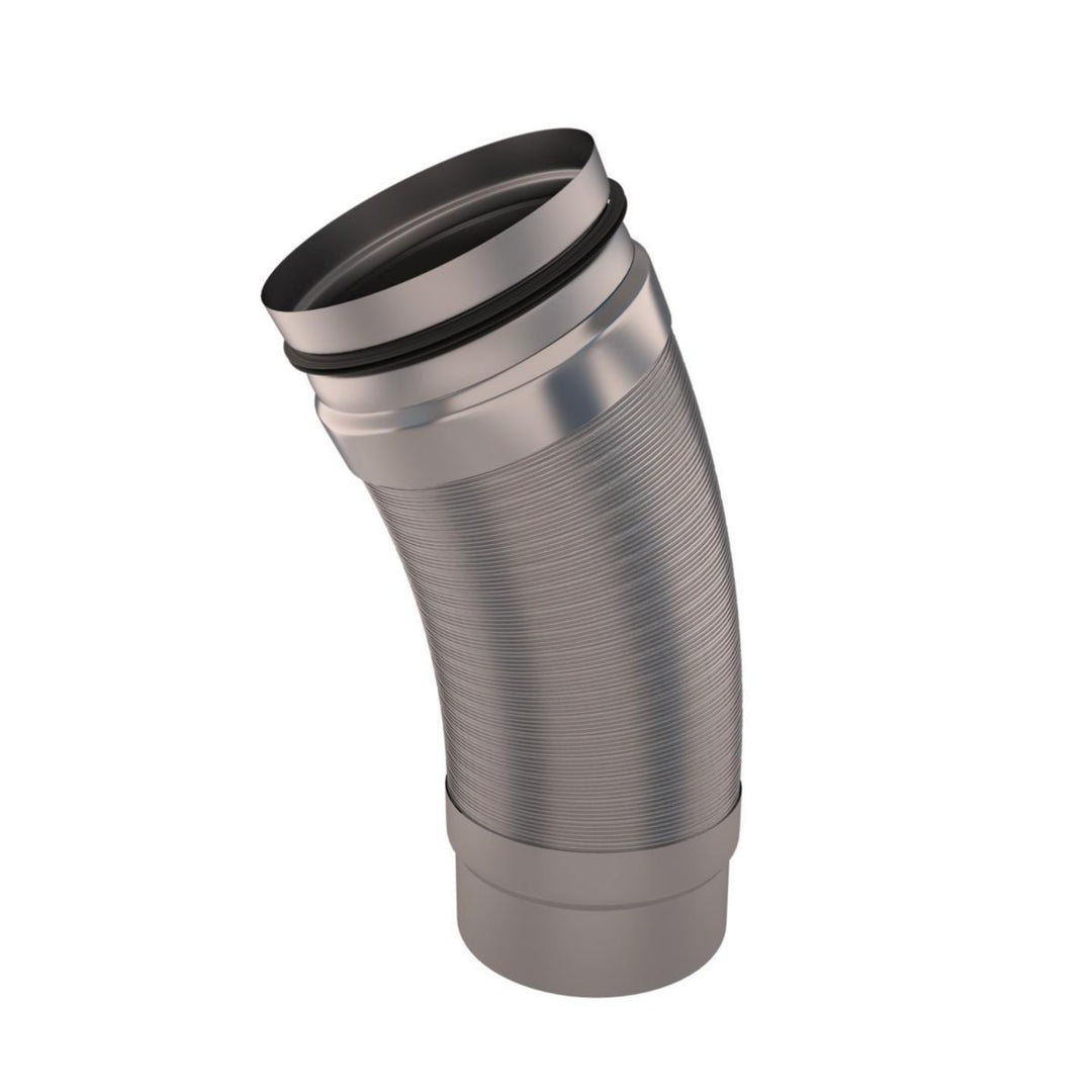 Flexibles Anschlussstück M/F für Terminal Ubiflu 2 und Vepac 200, Ø 160 mm